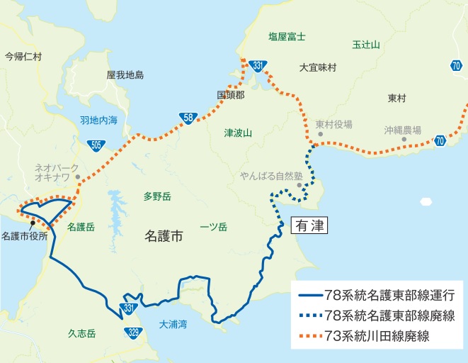 バス運行経路