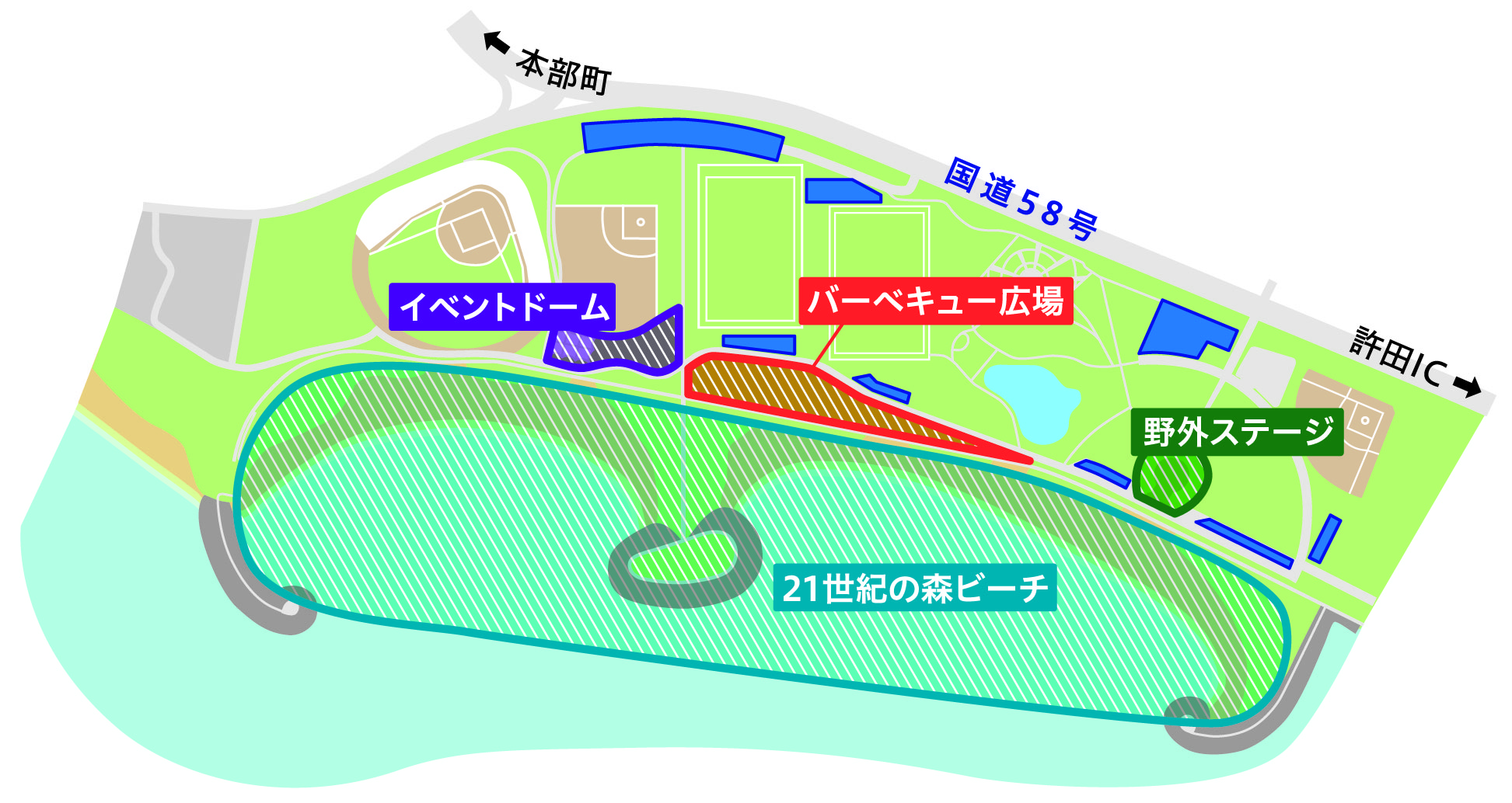 ２１世紀の森公園_TSエリアマップ