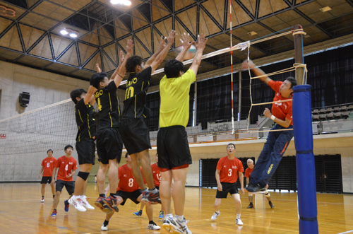 一般男子の部の試合