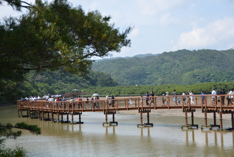 大浦の遊歩道